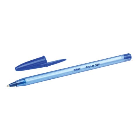 Penna a sfera BIC Cristal Soft M 1,2 mm blu 951434